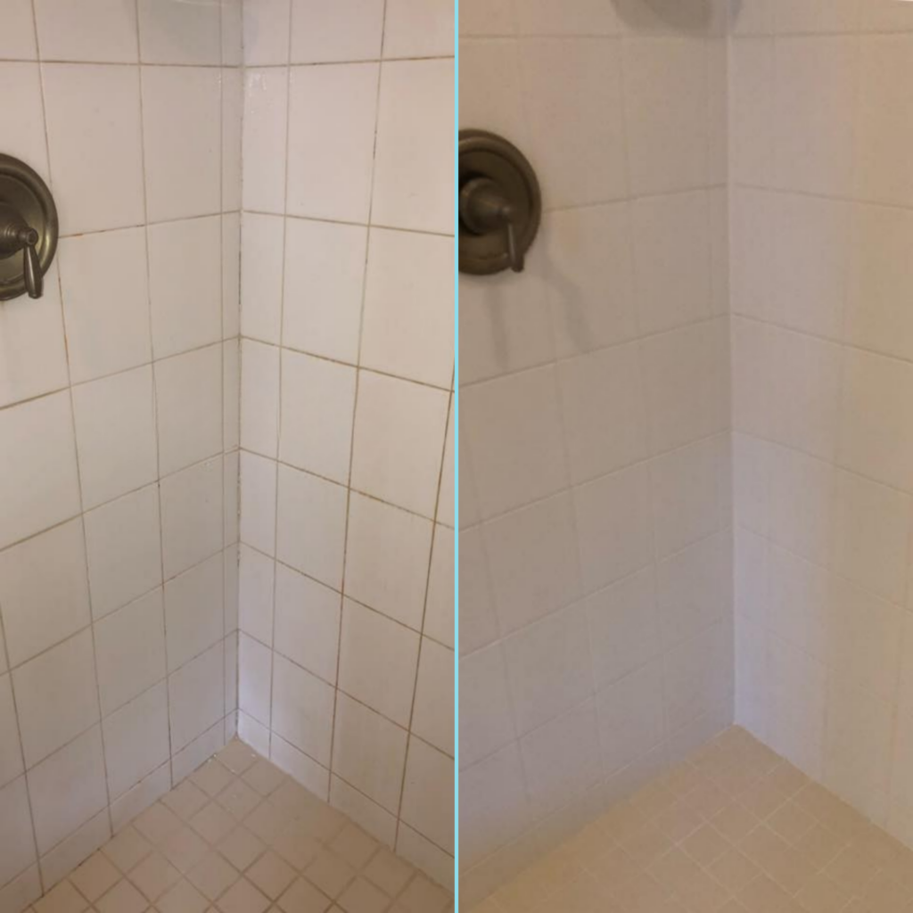 Shower Grout Restoration